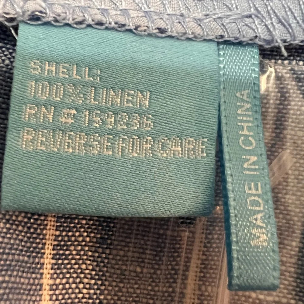 J. McLaughlin ‘Meline’ 100% Linen Striped Jumpsuit. Size 8.‎ NWOT. - Picture 9 of 12